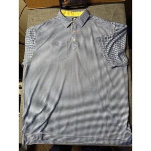 FootJoy FJ Mens XXL Short Sleeve Golf Polo Shirt with Pocket